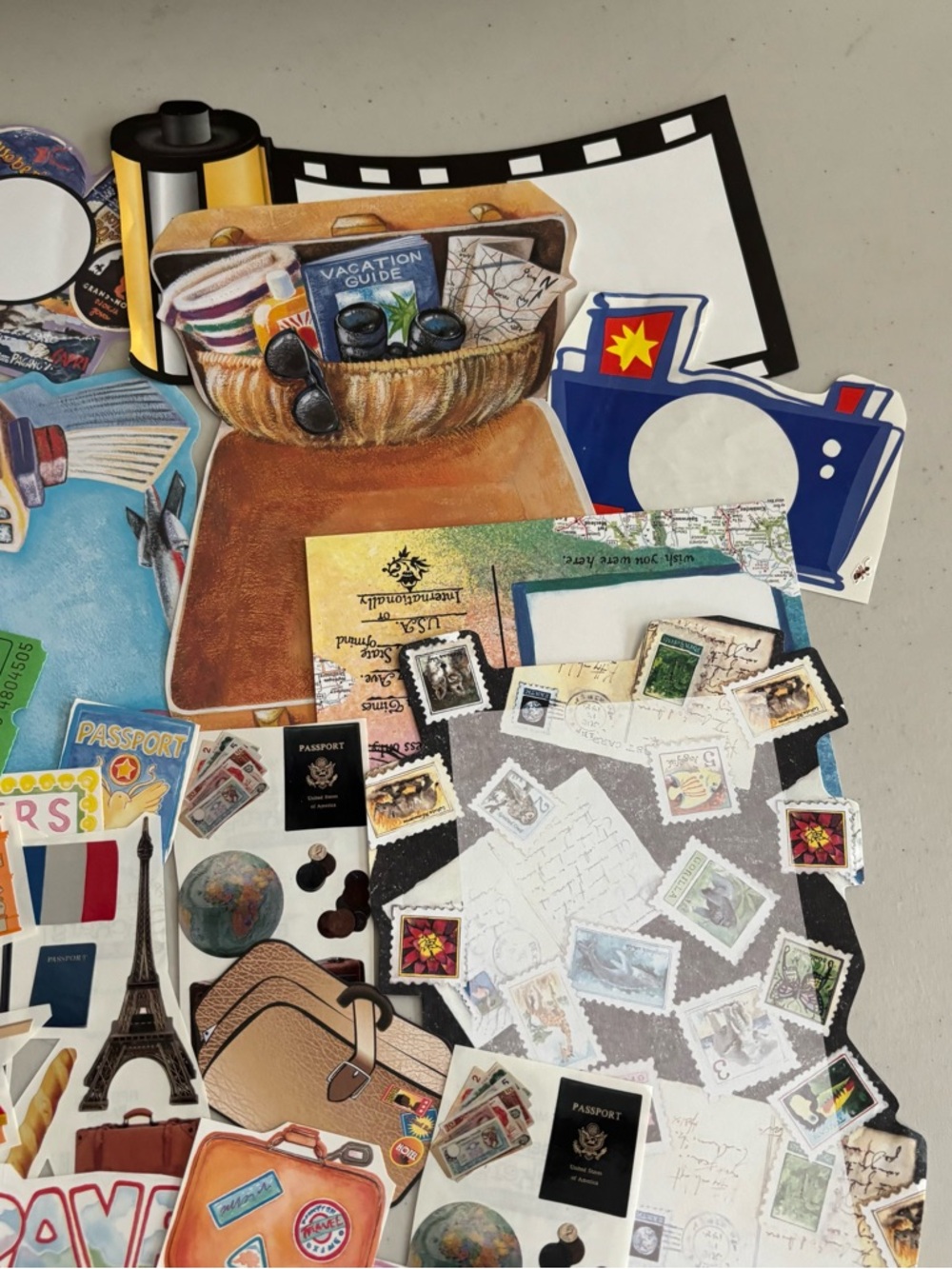 Assorted Travel-Themed Sticker Pack – Multicolor - Picture 6 of 9